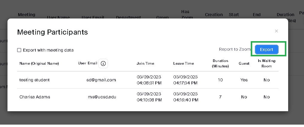 How To View Attendance Reports In Zoom – UC San Diego Extended Studies ...