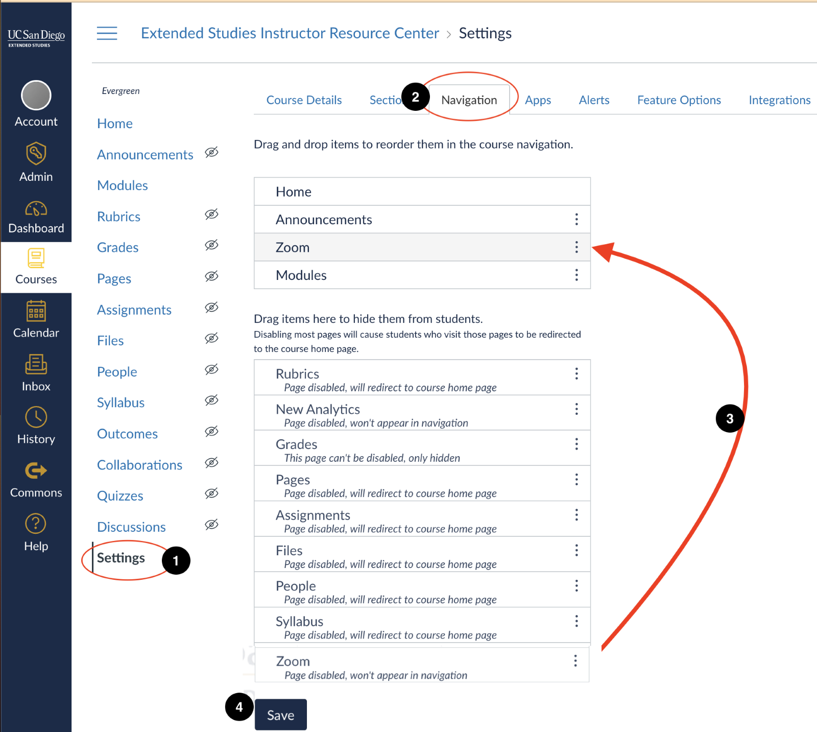 Important Zoom and Canvas Settings for Live Online Instructors UC San