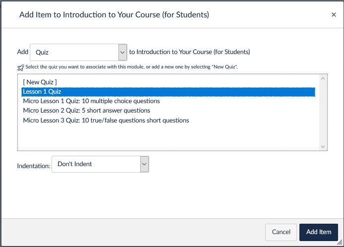 How To Add A Quiz To A Module Using Classic Quizzes – UC San Diego ...